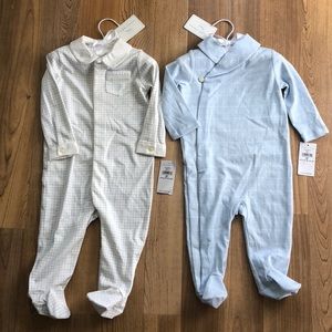 NWT Ralph Lauren Baby Boy Coverall Sleeper